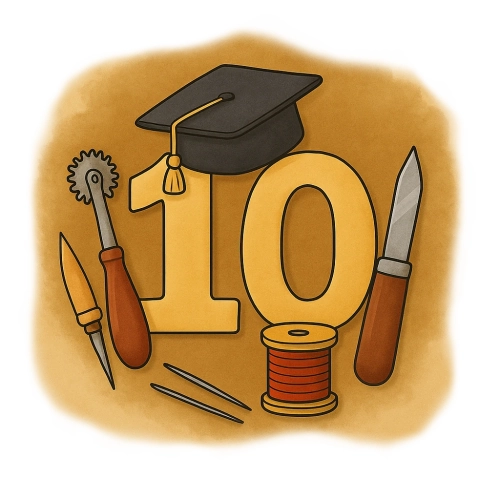Darmowy kurs kaletniczy - skórzana 10